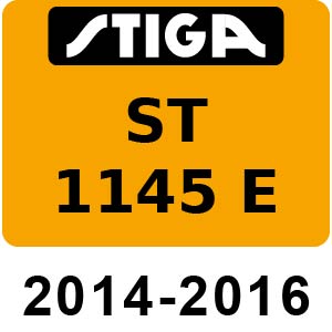 Stiga ST 1145 E - 2014-2016 - 18-2802-33
