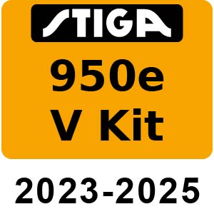 Stiga Twinclip 950e V Kit - 2023-2025 - 294513998 UKS