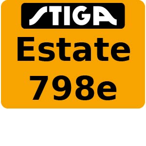 Estate 798e - Ride On Mower Parts