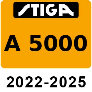 Stiga A 5000 - 2022-2025 - 2R9106028 UKS