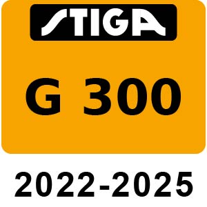 Stiga G 300 - 2022-2025 - 2R3101118 UKS