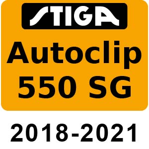 Stiga Autoclip 550 SG - 2018-2021 - 2R5007658 ST1