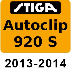 Stiga Autoclip 920 S - 2013-2014 - 26-8130-11