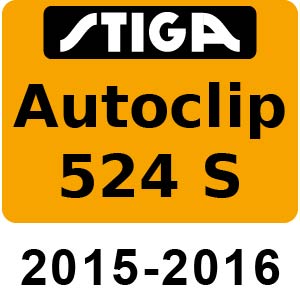 Stiga Autoclip 524 S - 2015-2016 - 2R5005058 ST15