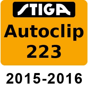 Stiga Autoclip 223 - 2015-2016 - 2R2002008 S15
