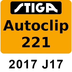 Stiga Autoclip 221 - 2017 - 2R2001008 J17
