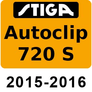 Stiga Autoclip 720 S - 2015-2016 - 2R7007058 S15