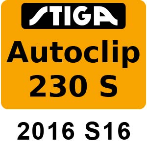 Stiga Autoclip 230 S - 2016 - 2R2005150 S16