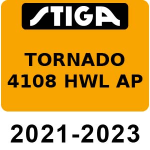 Stiga TORNADO 4108 HWL AP - 2021-2023 - 2T1240481 AP21