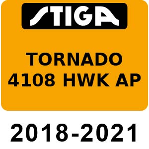 Stiga TORNADO 4108 HWK AP - 2018-2021 - 2T1220681 AP18