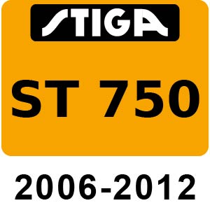 Stiga ST 750 - 2006-2012 - 291830002 06