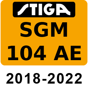 Stiga SGM 104 AE - 2018-2022 - 253010271 ST1