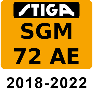 Stiga SGM 72 AE - 2018-2022 - 253007331 ST1