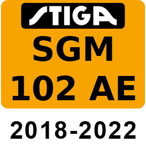 Stiga SGM 102 AE - 2018-2022 - 253010341 ST1