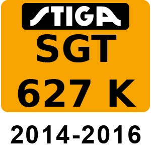Stiga SGT 627 K - 2014-2016 - 288110002 14