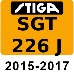 Stiga SGT 226 J - 2015-2017 - 287110102 15