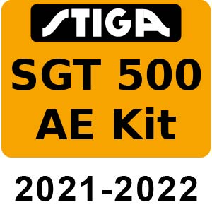 Stiga SGT 500 AE Kit - 2021-2022 - 278102108 ST2