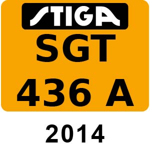 Stiga SGT 436 A - 2014 - 236Y26102 14B