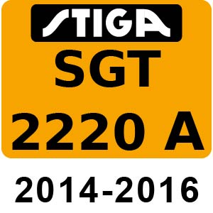 Stiga SGT 2220 A - 2014-2016 - 252102002 14