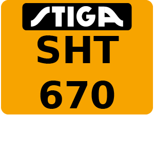 SHT 670 - Hedge Trimmer Parts