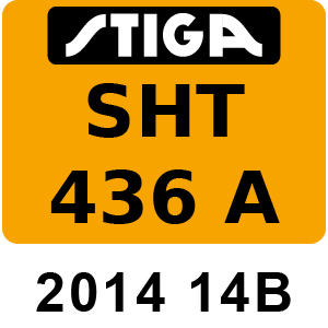 Stiga SHT 436 A - 2014 - 236Y26202 14B