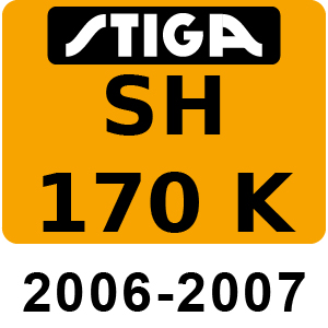 Stiga SH 170 K - 2006-2007 - 252300002 05