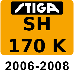 Stiga SH 170 K - 2006-2008 - 19-5123-11
