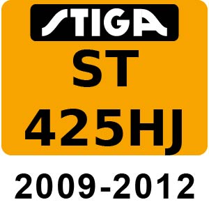 Stiga ST 425 HJ - 2009-2012 - 281210102 08