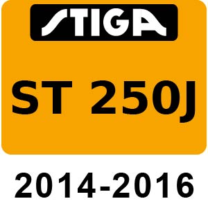 Stiga ST 250 J - 2014-2016 - 286110102 14