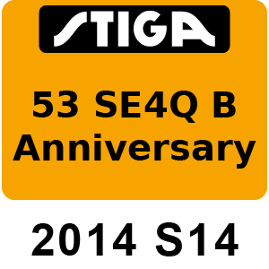 Stiga TURBO 53 SE4Q B ANNIVERSARY - 2014 - 299537528 S14