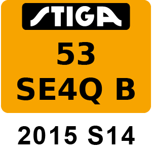 Stiga TURBO 53 SE4Q B - 2015 - 299537528 S14