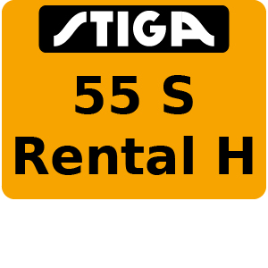 TURBO 55 S RENTAL H - Rotary Mower Parts