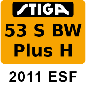 Stiga TURBO 53 S BW PLUS H - 2011 - 299536031 ESF