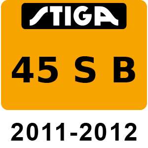 Stiga TURBO 45 S B - 2011-2012 - 292452028 S11