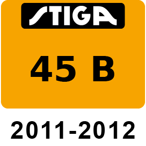 Stiga TURBO 45 B - 2011-2012 - 292451028 S11