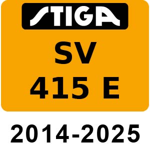 Stiga SV 415 E - 2014-2025 - 290002152 14