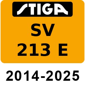 Stiga SV 213 E - 2014-2025 - 290002132 14