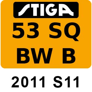 Stiga COMBI 53 SQ BW B - 2011 - 299536824 S11