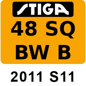 Stiga COMBI 48 SQ BW B - 2011 - 299486824 S11