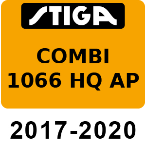 Stiga COMBI 1066 HQ AP - 2017-2020 - 2T0073281 AP17