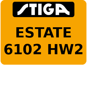 ESTATE 6102 HW2 - Ride On Mower Parts