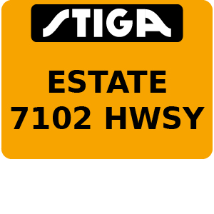 ESTATE 7102 HWSY - Ride On Mower Parts