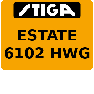 ESTATE 6102 HWG - Ride On Mower Parts
