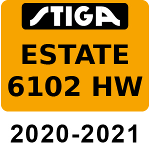 Stiga ESTATE 6102 HW - 2020-2021 - 2T0970281 ST1P
