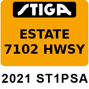Stiga ESTATE 7102 HWSY - 2021 - 2T0980381 ST1PSA