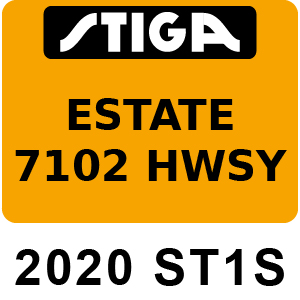 Stiga ESTATE 7102 HWSY - 2020 - 2T0980381 ST1S