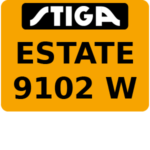 ESTATE 9102 W - Ride On Mower Parts