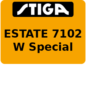 ESTATE 7102 W Special - Ride On Mower Parts
