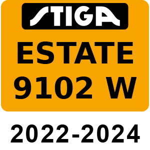 Stiga ESTATE 9102 W - 2022-2024 - 2T0980381 ST2