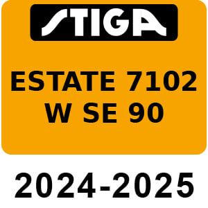 Stiga ESTATE 7102 W SE 90 - 2024-2025 - 2T0970481 ST2